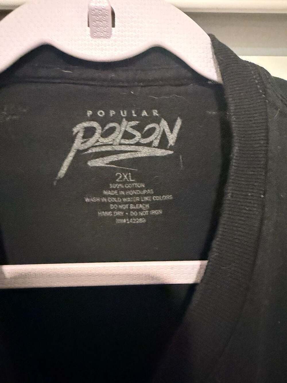 Popular Poison Walk By Faith Not By Sight Graphic T-Shirt 2XL - Picture 2 of 3